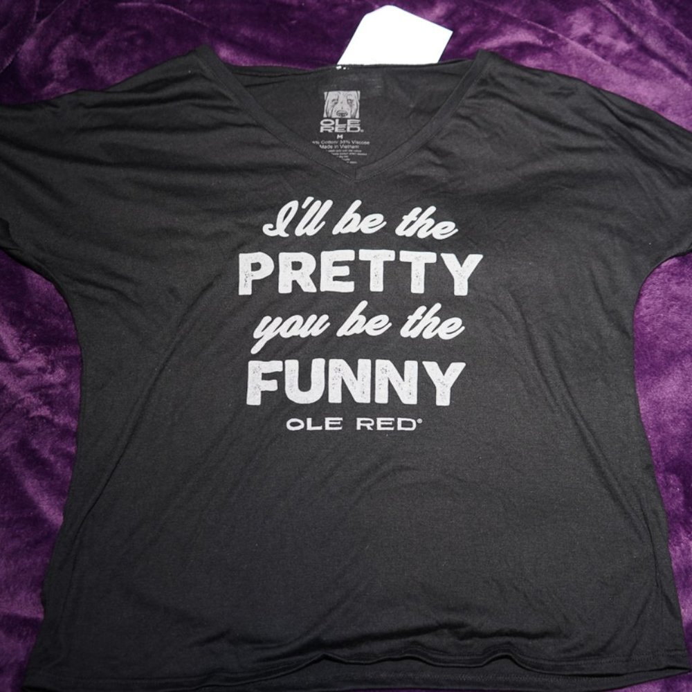 Blake Shelton Ole Red shirt I'll be the pretty NWT